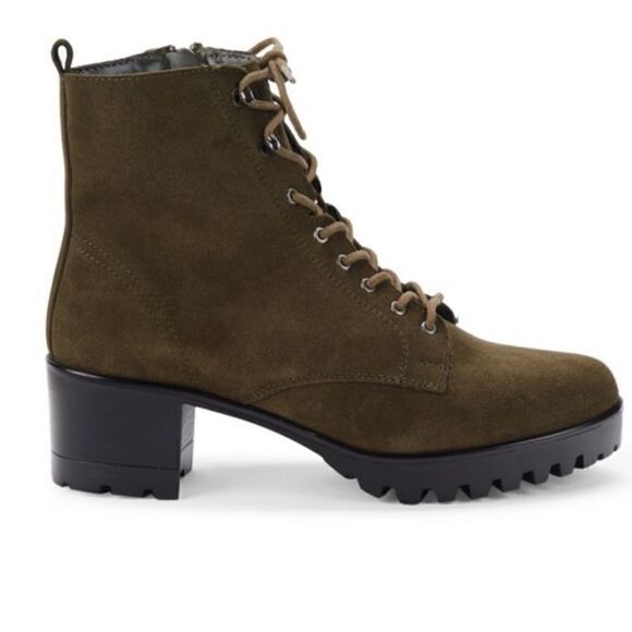 ANNE KLEIN Women’s Akabott Water-Resistant Suede Ankle Boots in the Size 9.5M - Picture 1 of 10